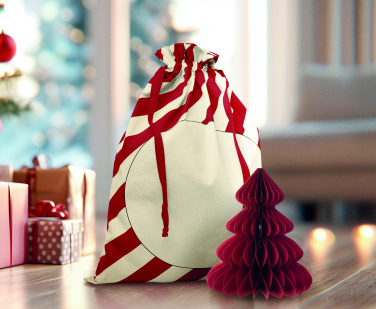 Лого трейд pекламные cувениры фото: Large Santa cotton bag